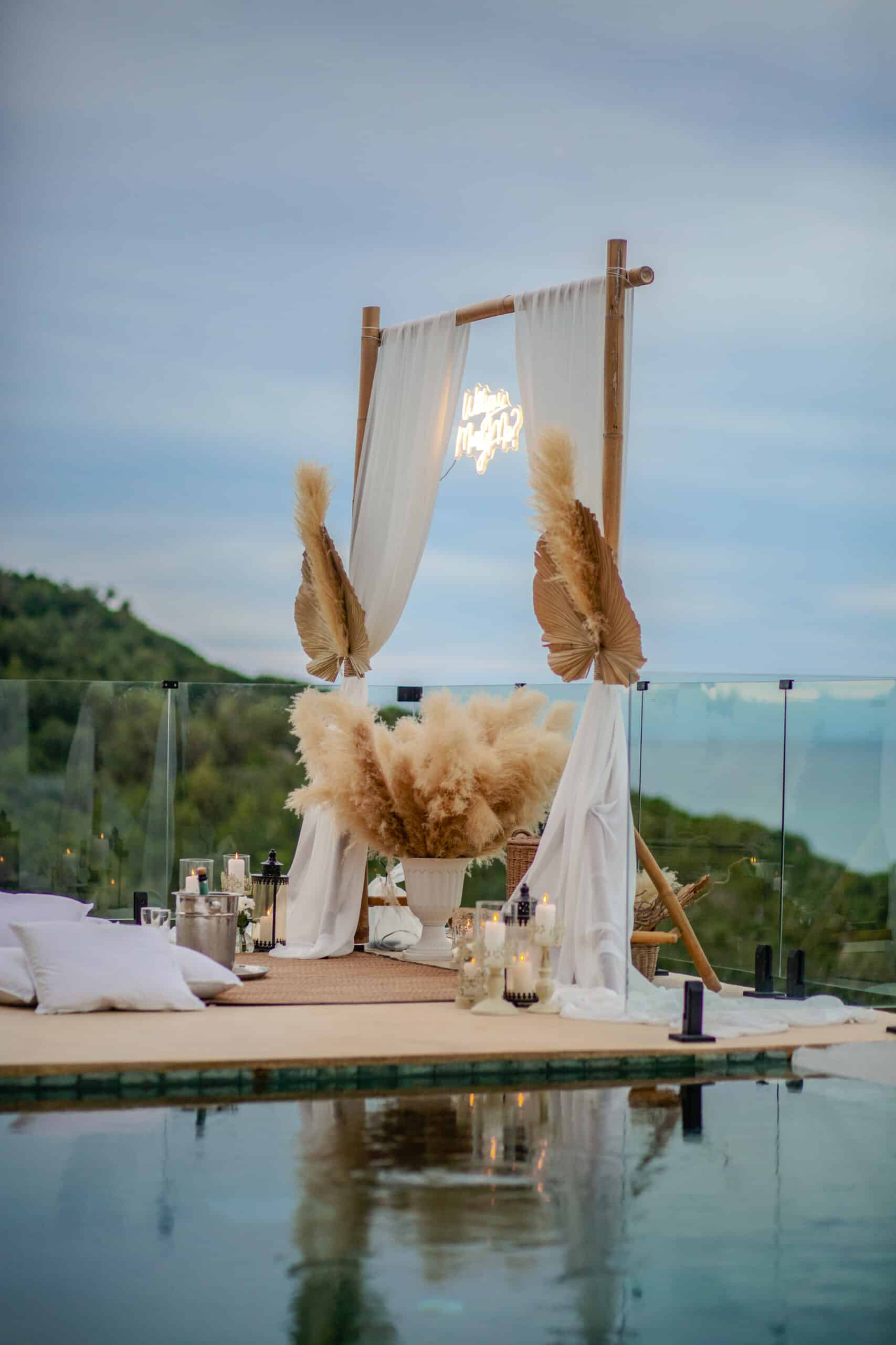 seaview proposal decoration