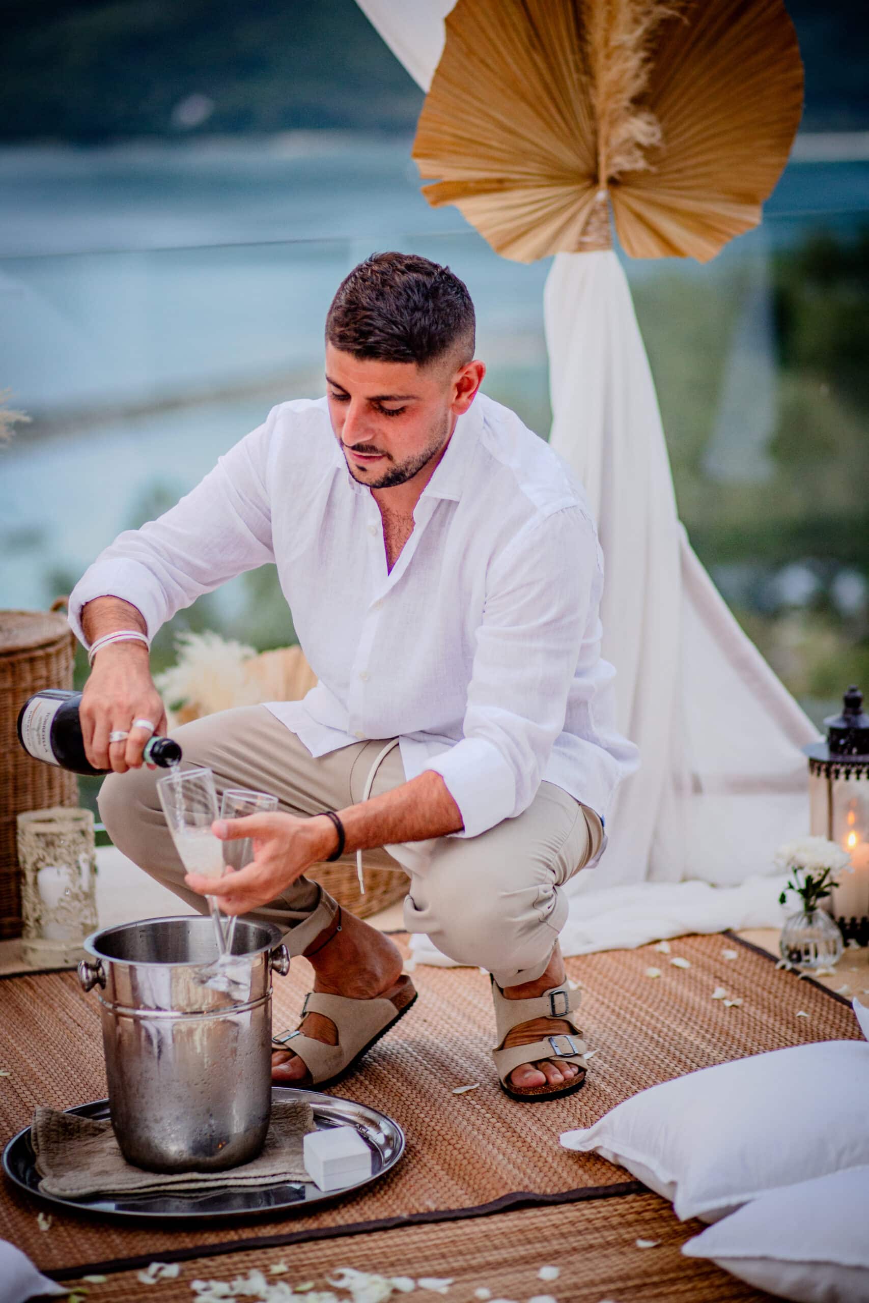 seaview proposal champagne