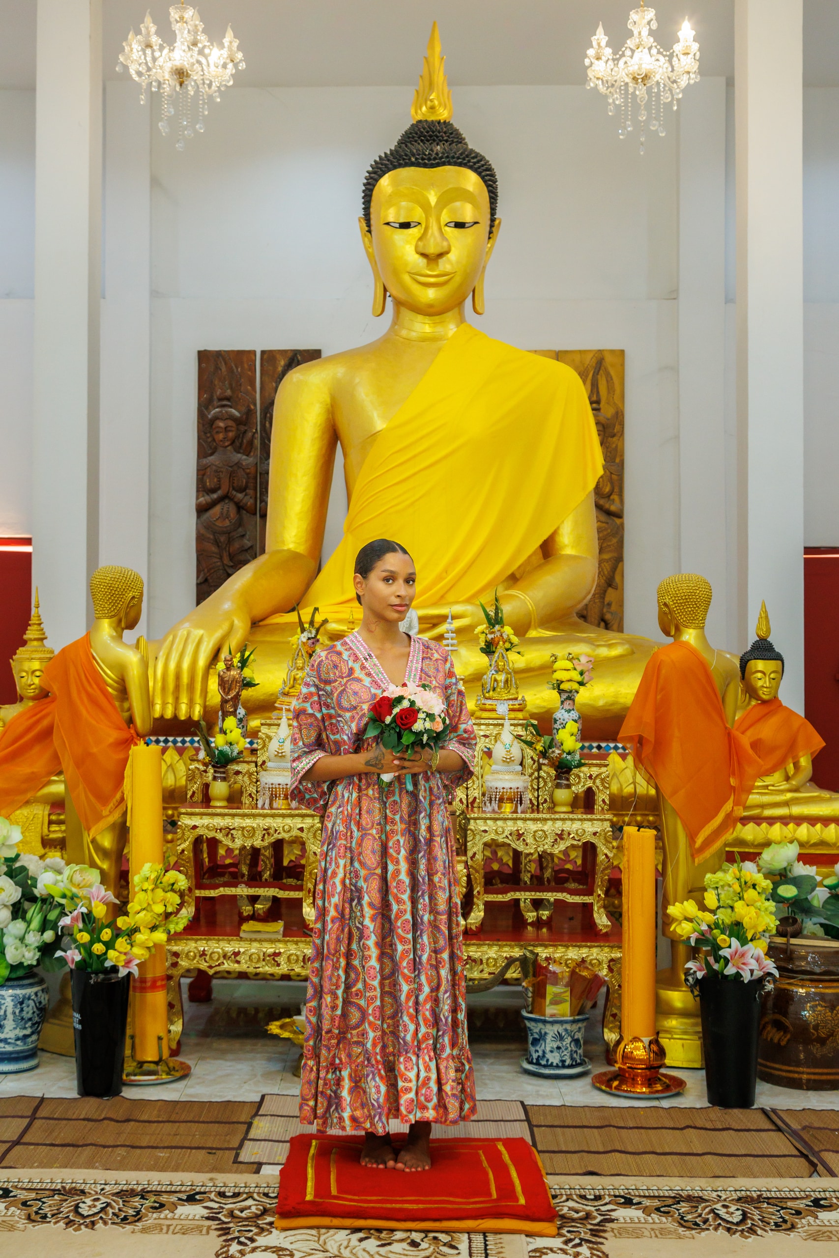 temple wedding bride shooting