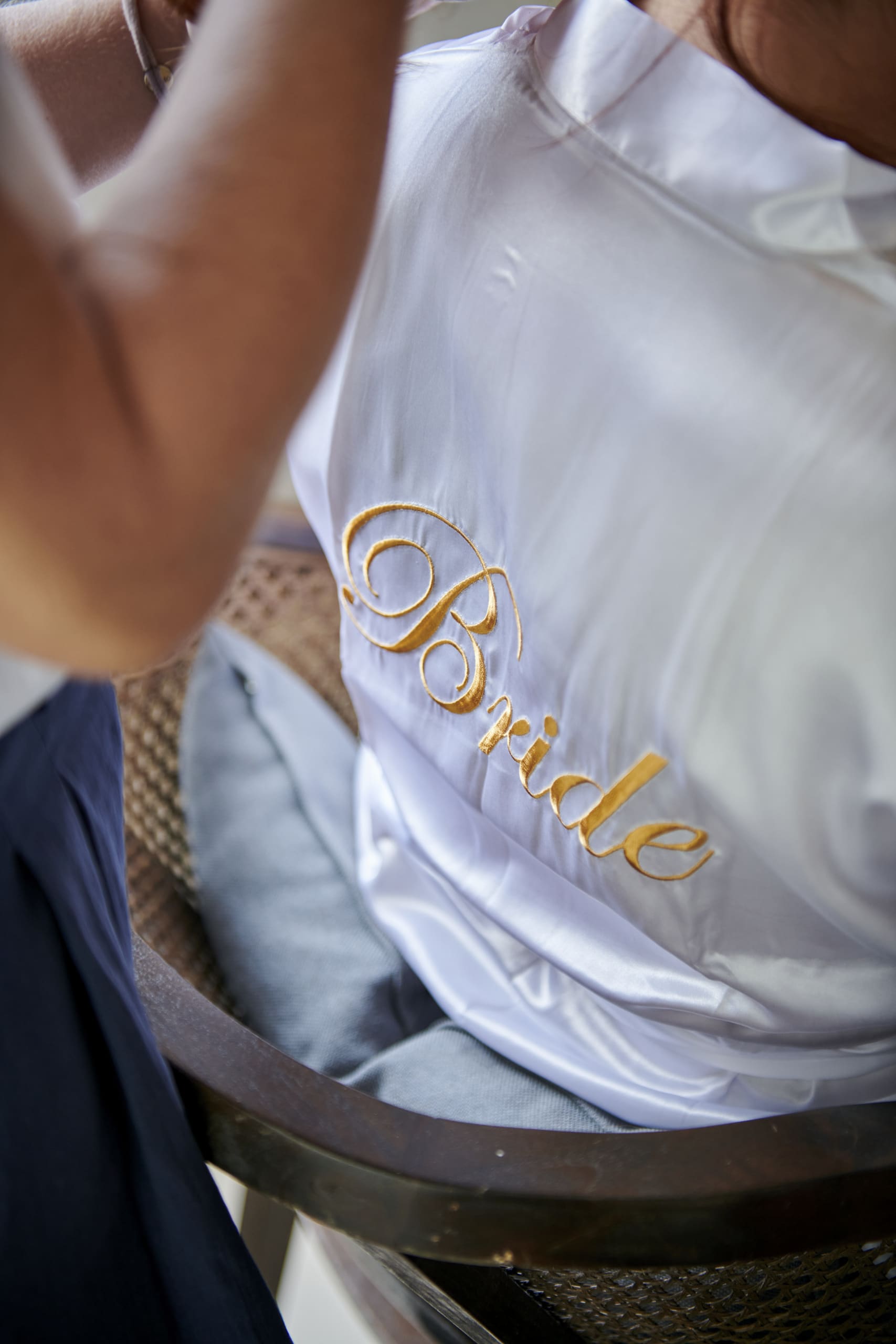 wedding bride getting ready