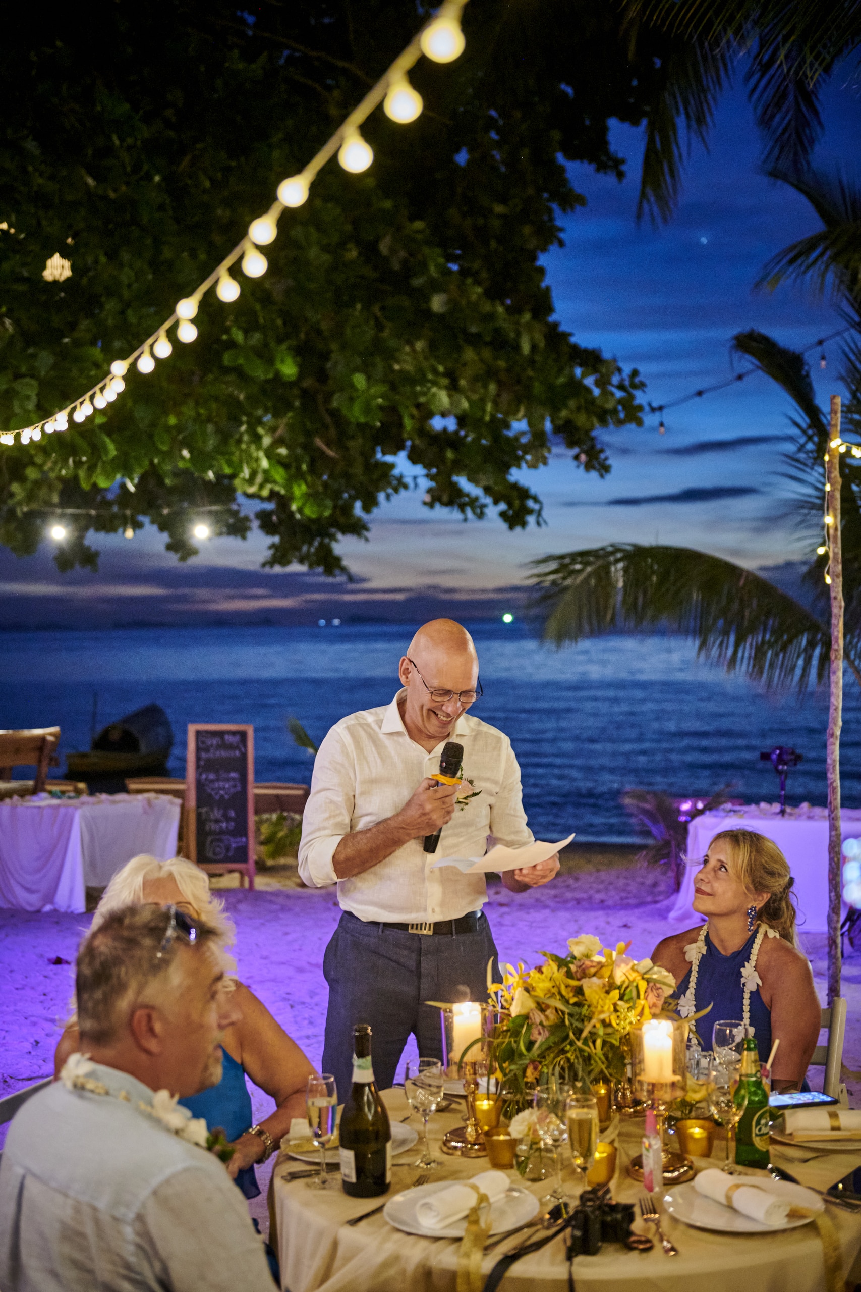beach wedding speech