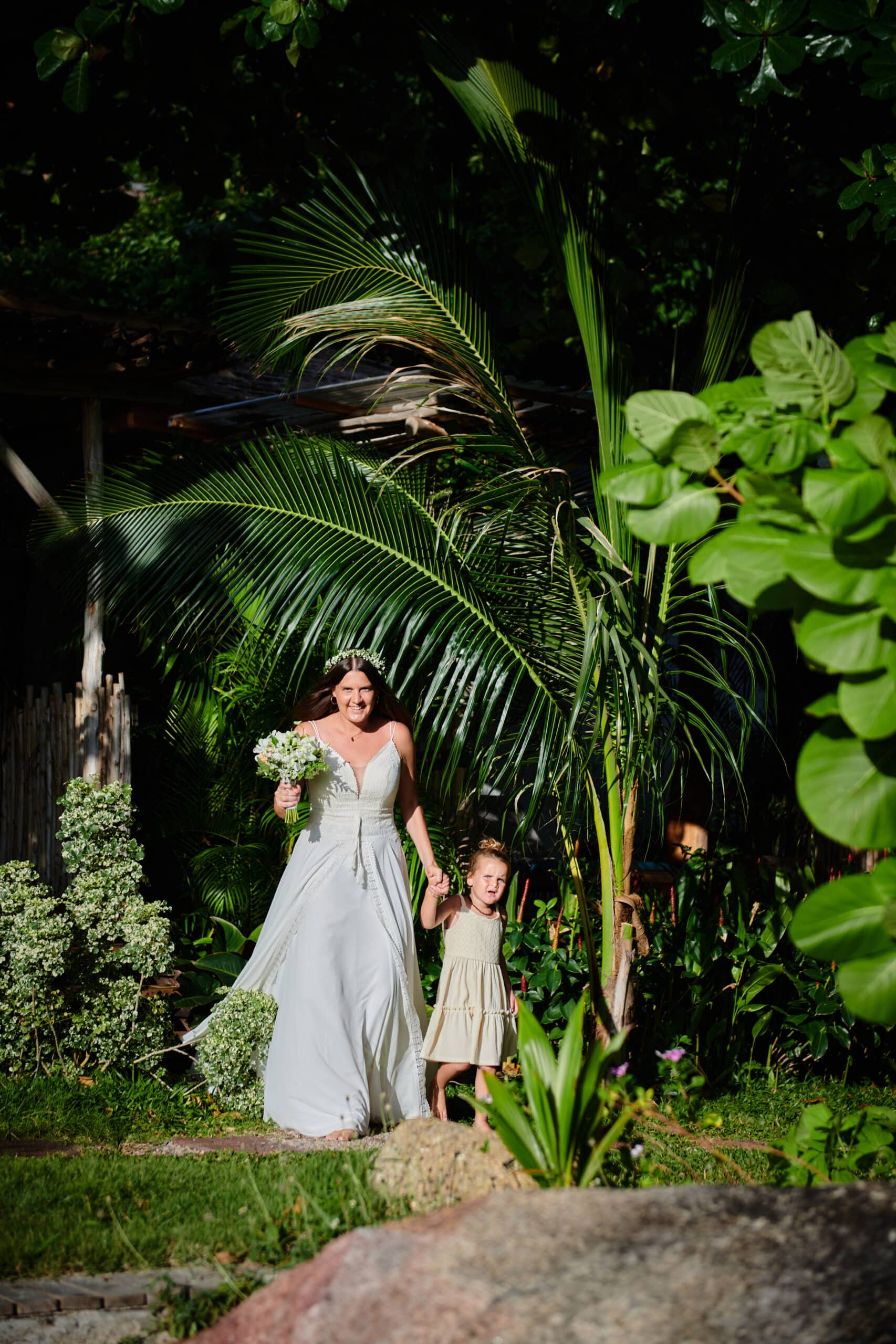 beach wedding ceremony