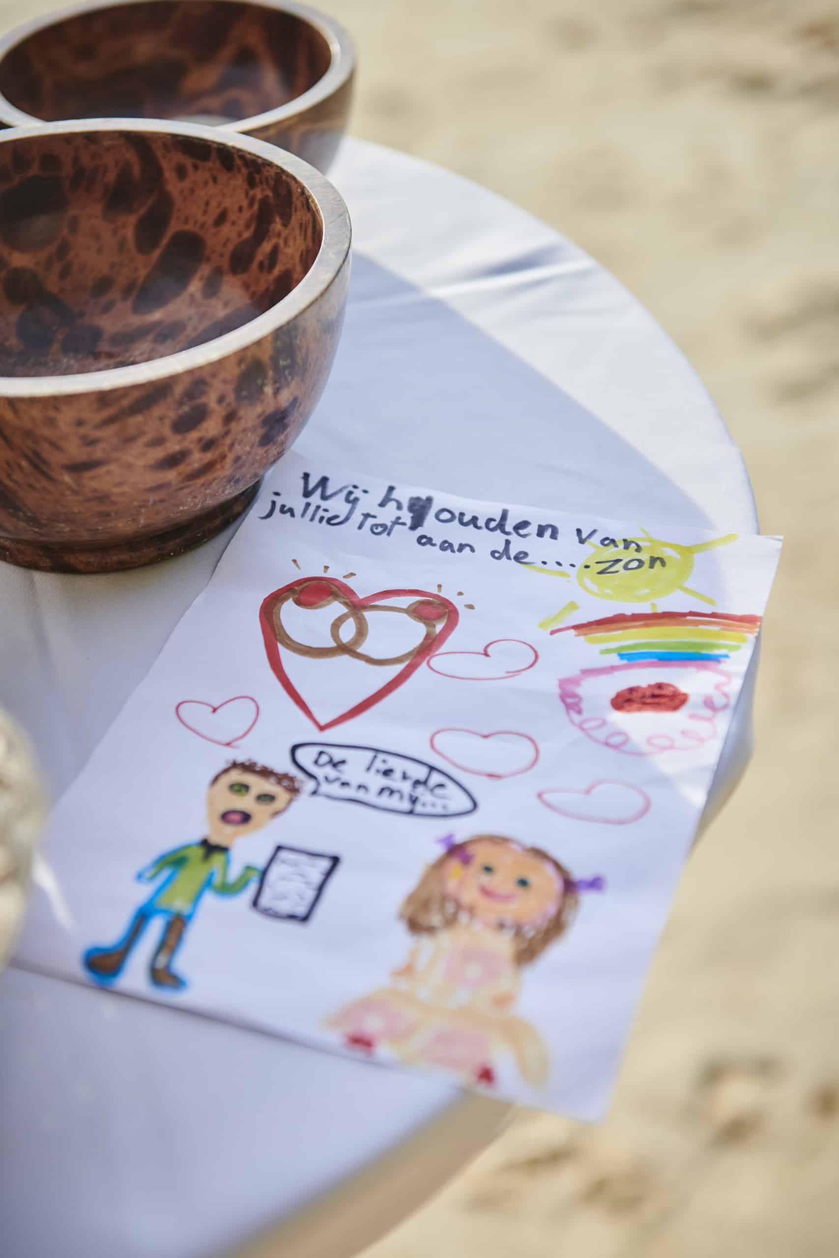 family beach wedding gift card