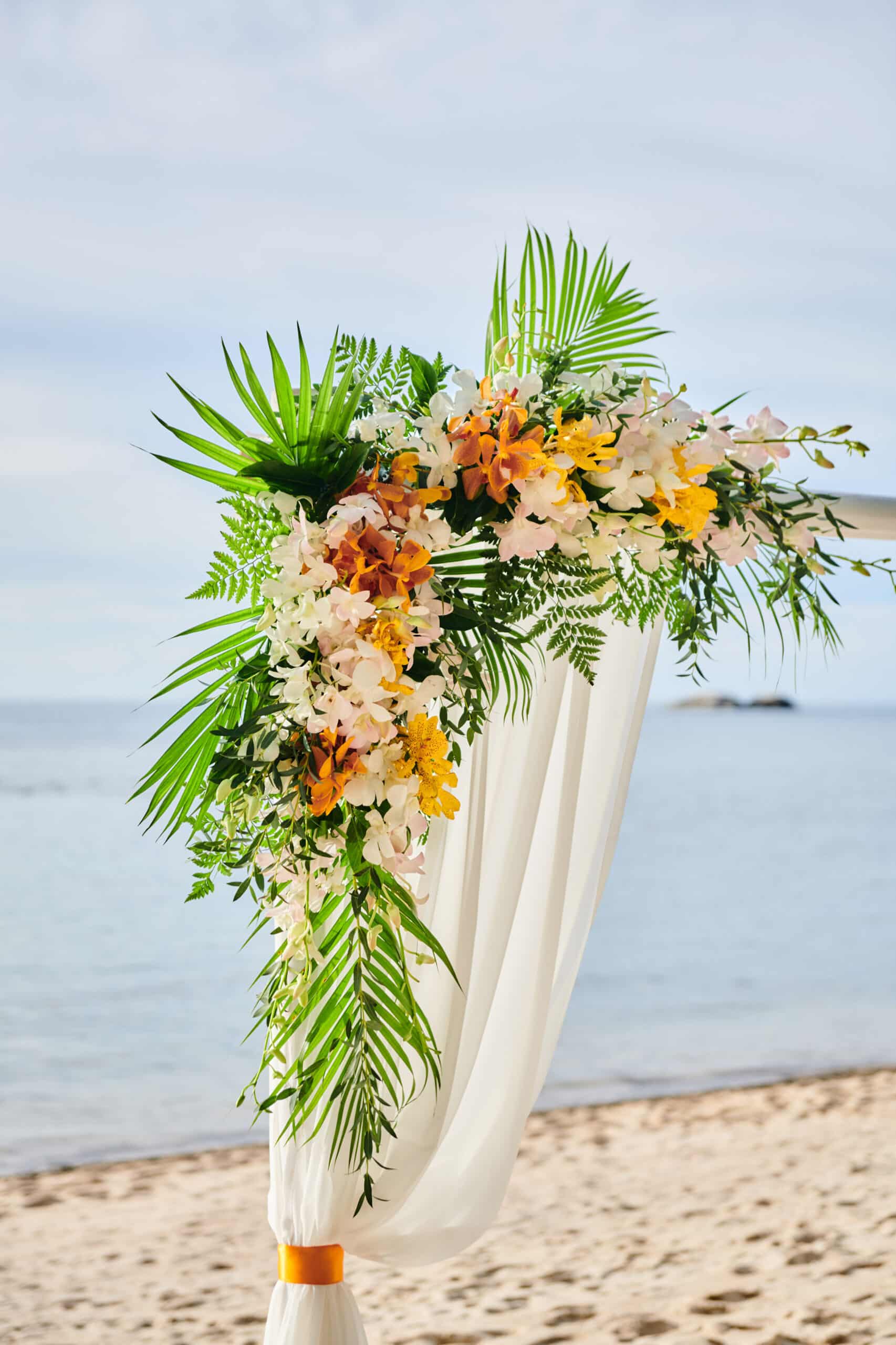 beach wedding decoration Thailand