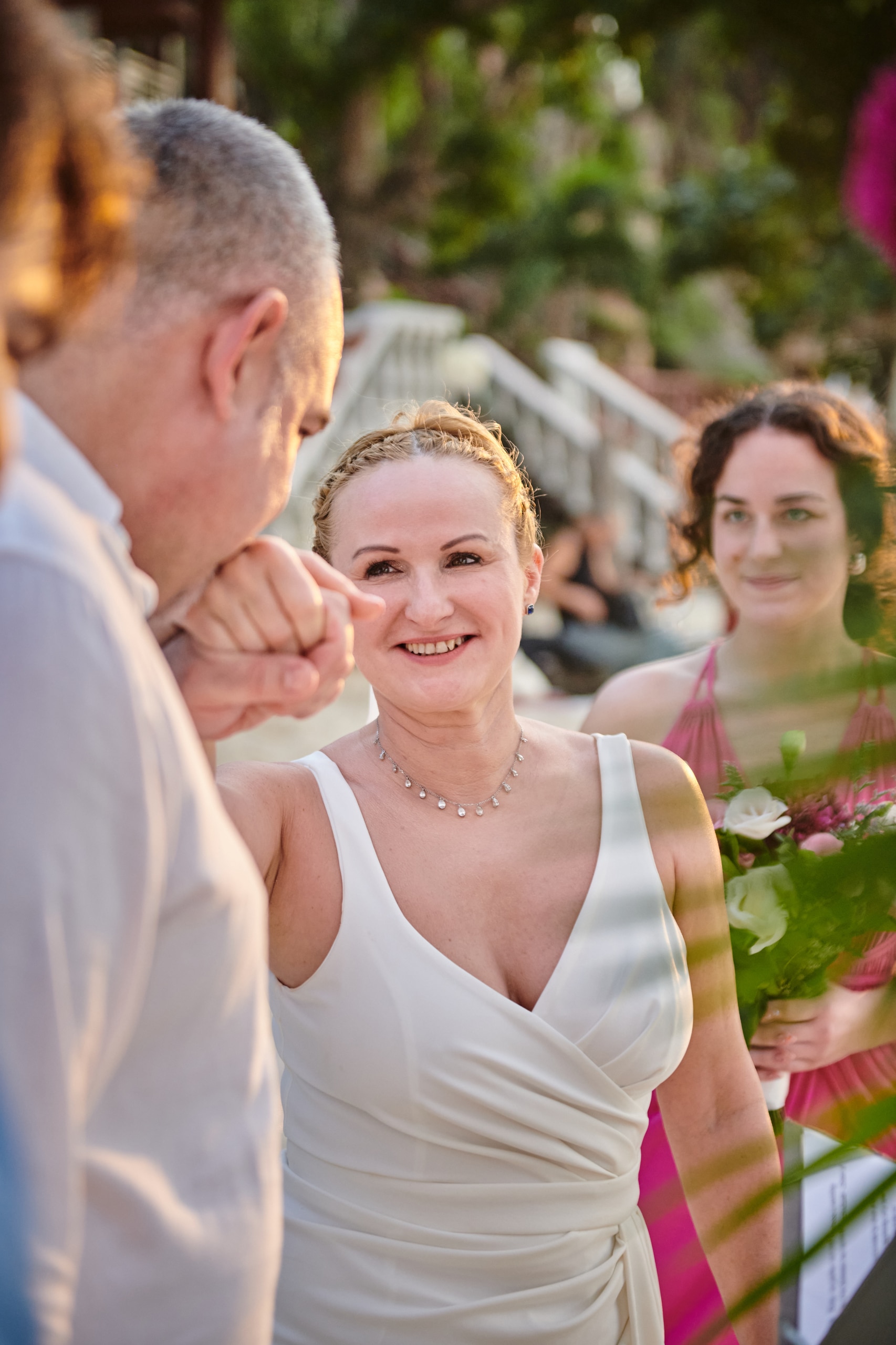 beach wedding ceremony