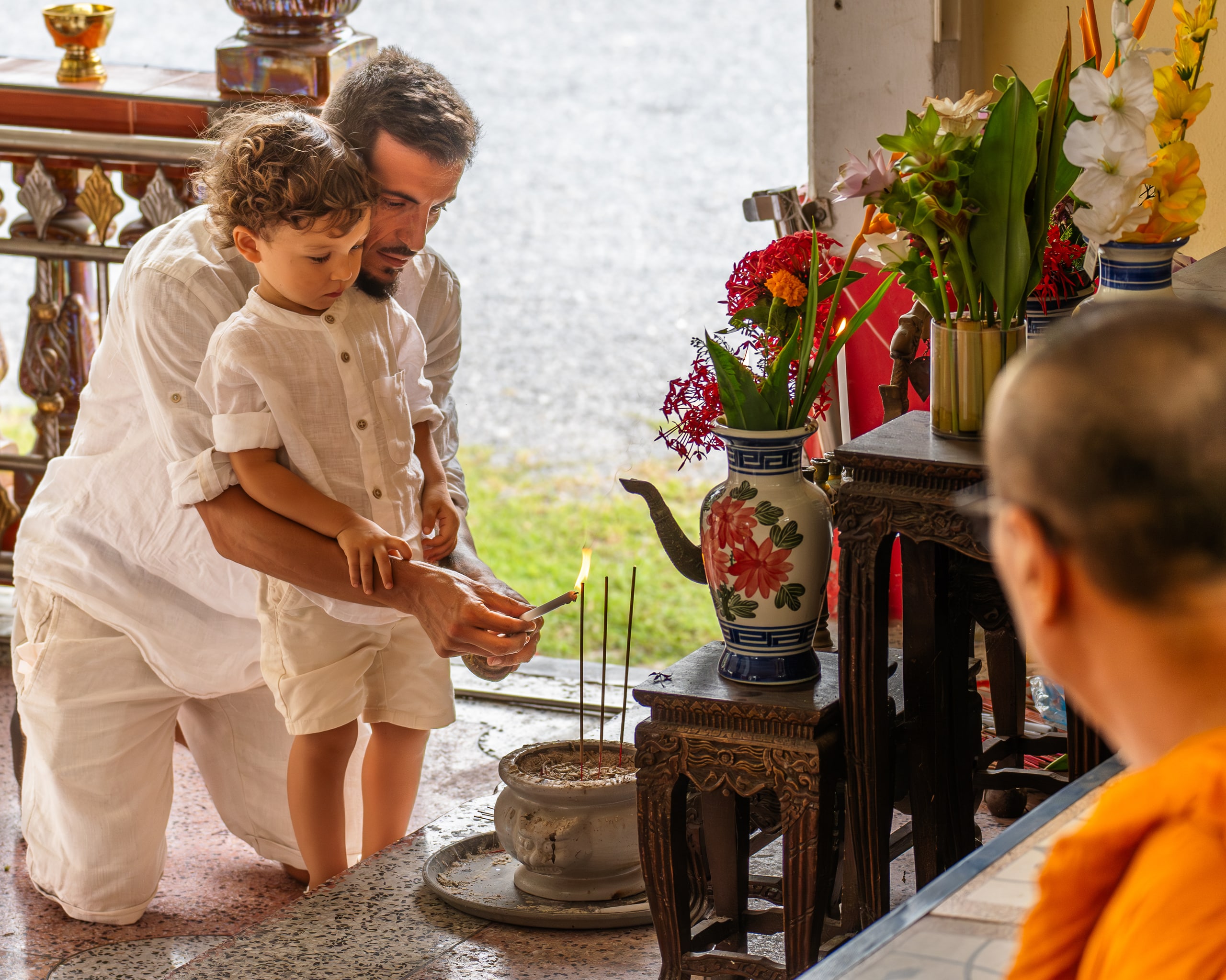 wedding ceremony temple