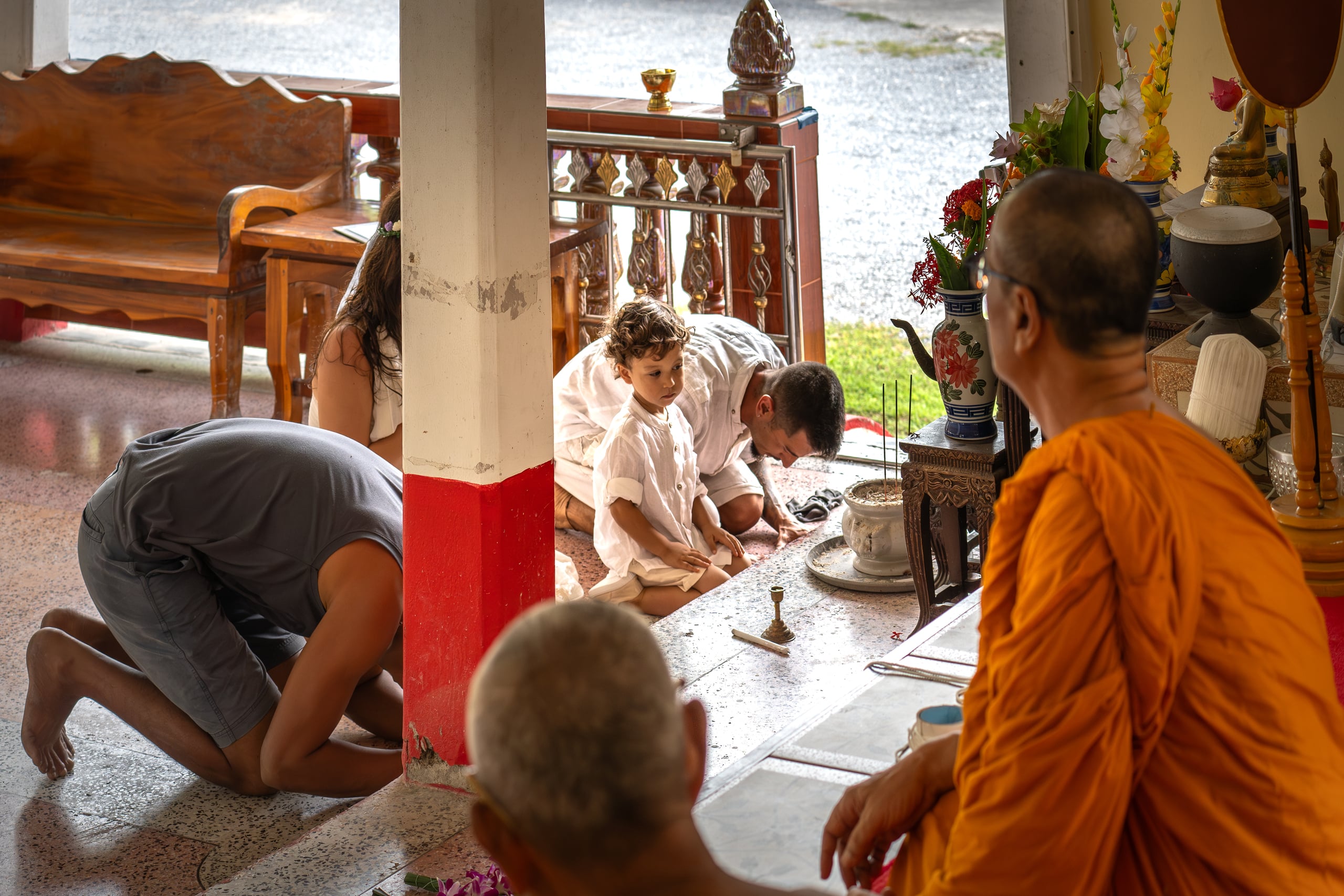wedding ceremony temple