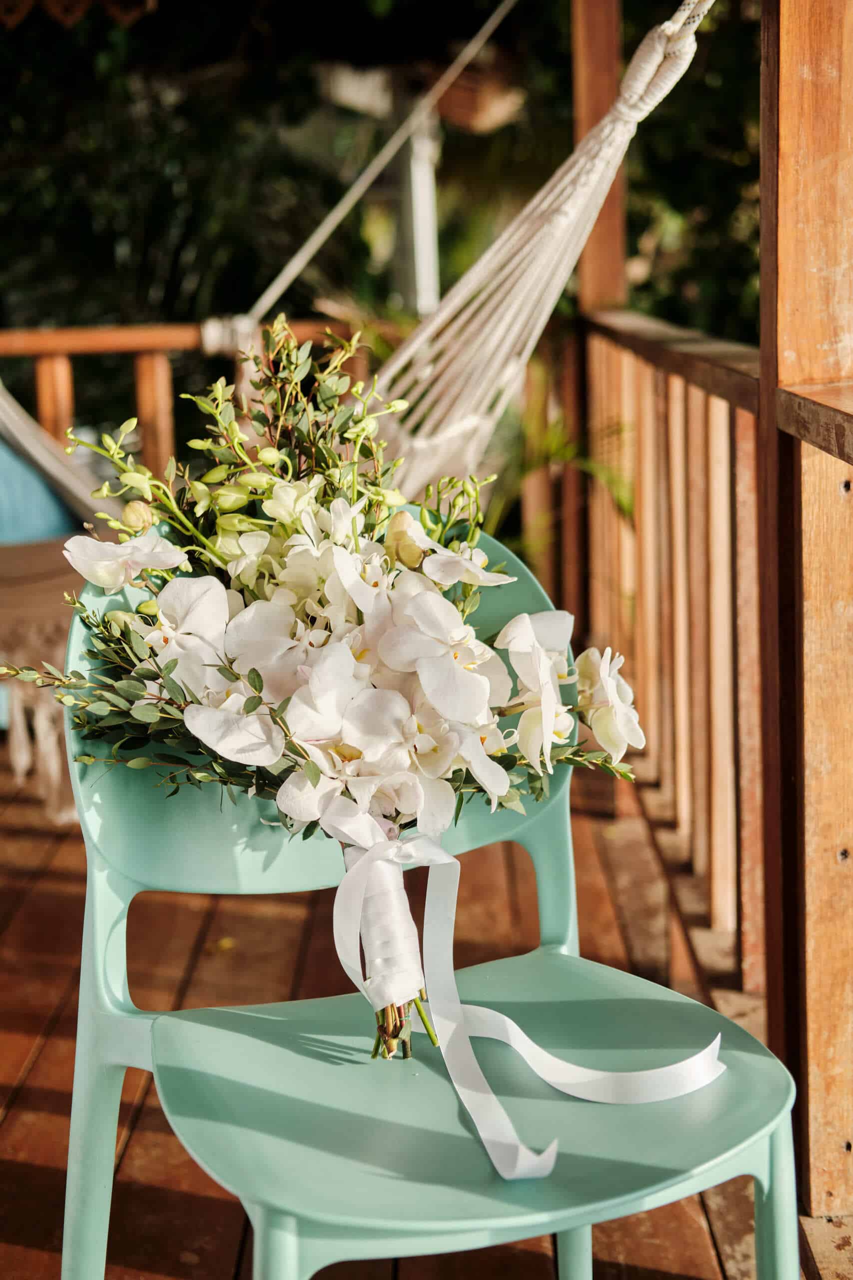 beach wedding flower bouquet