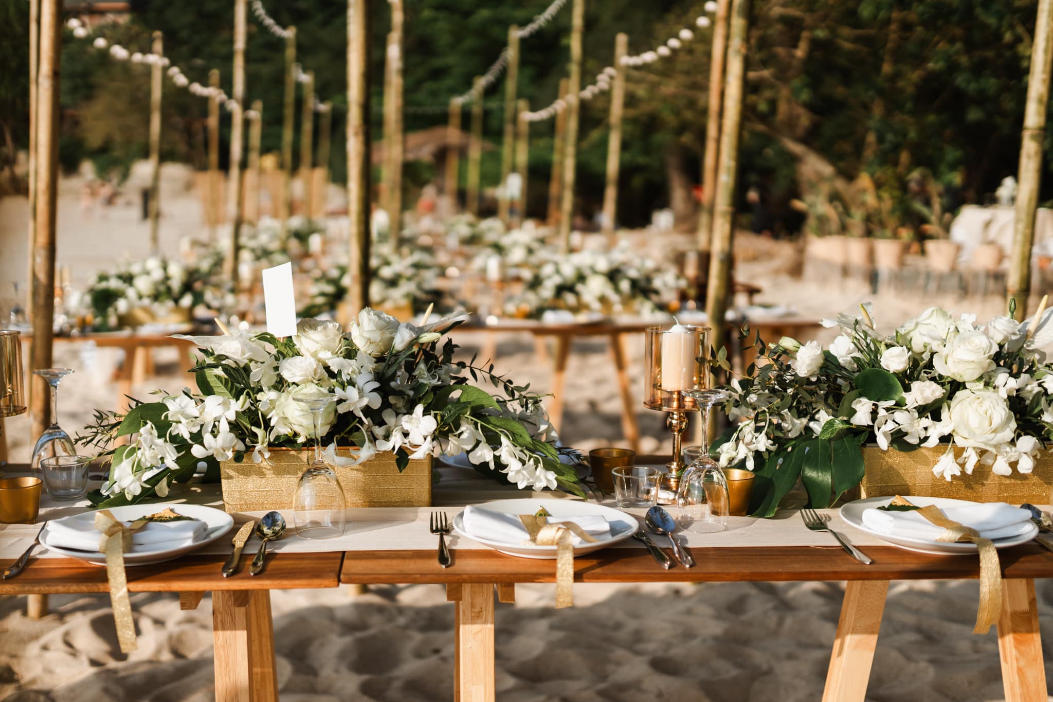 wedding table decoration