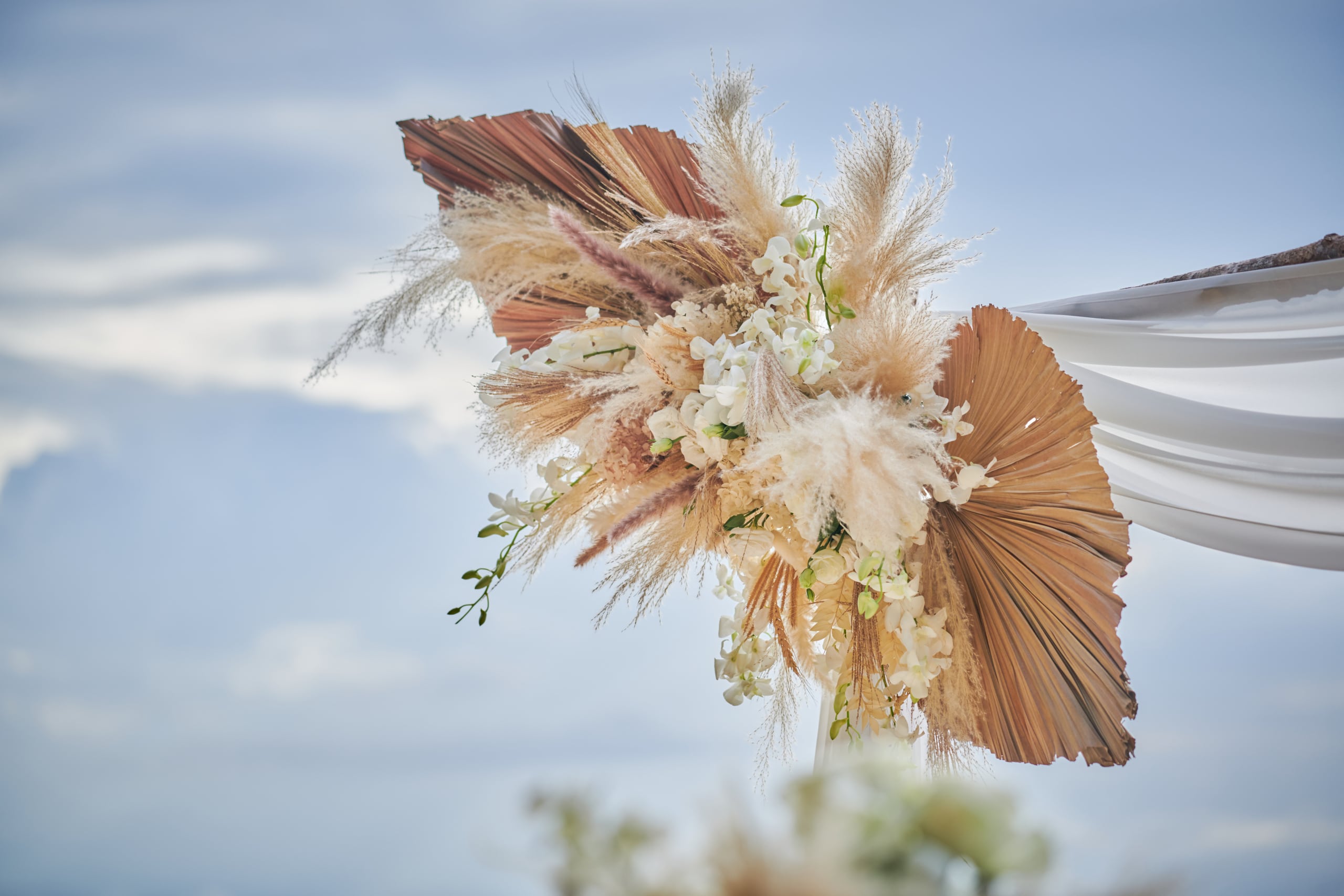 beach wedding decoration