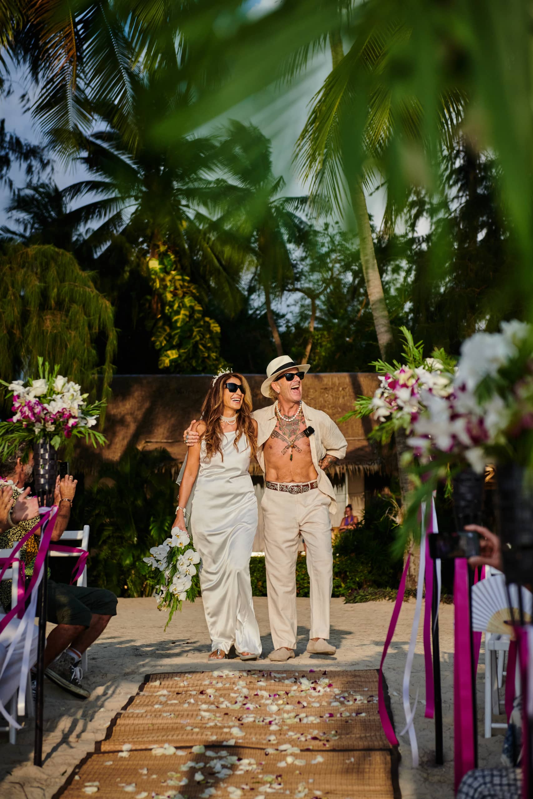 wedding ceremony couple