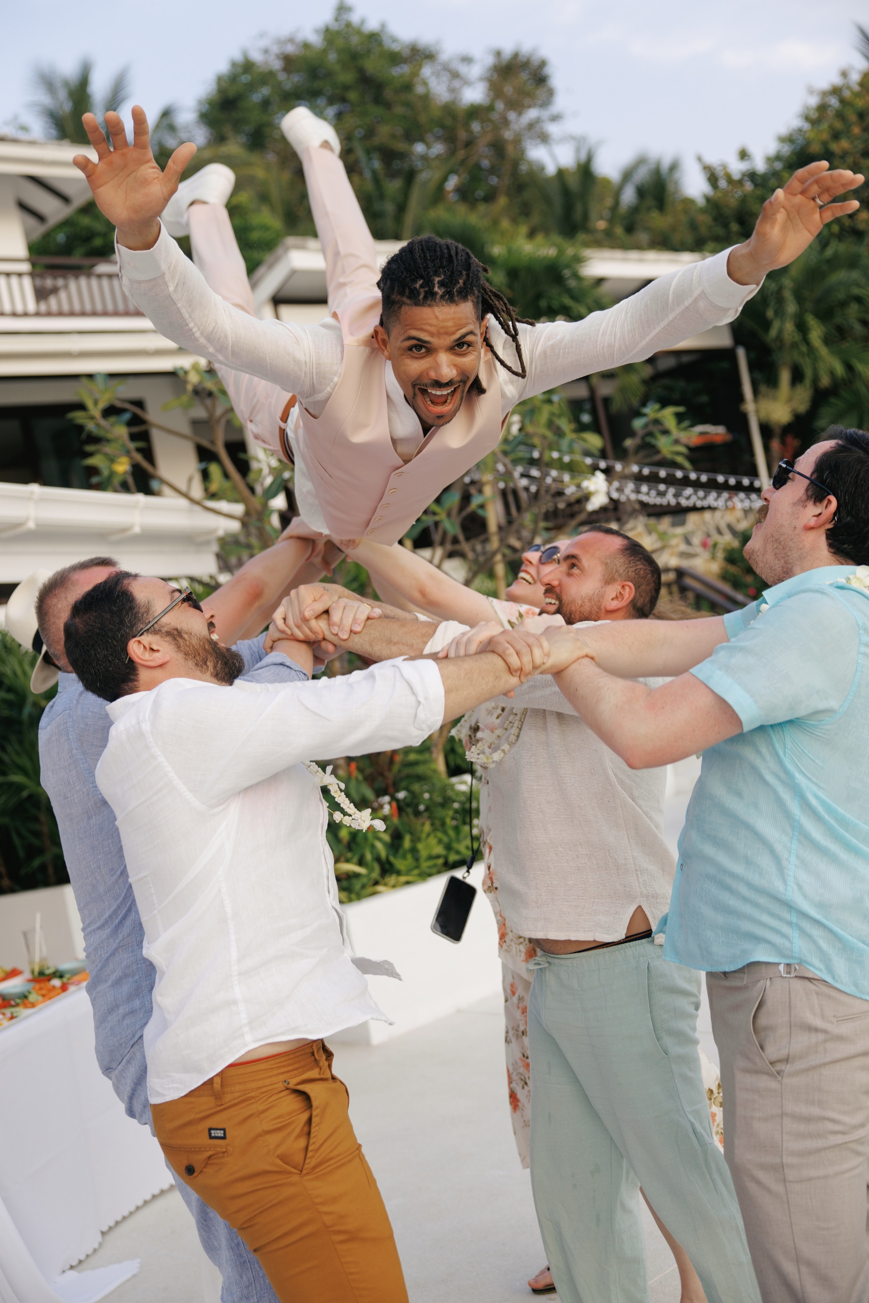 wedding groom best men