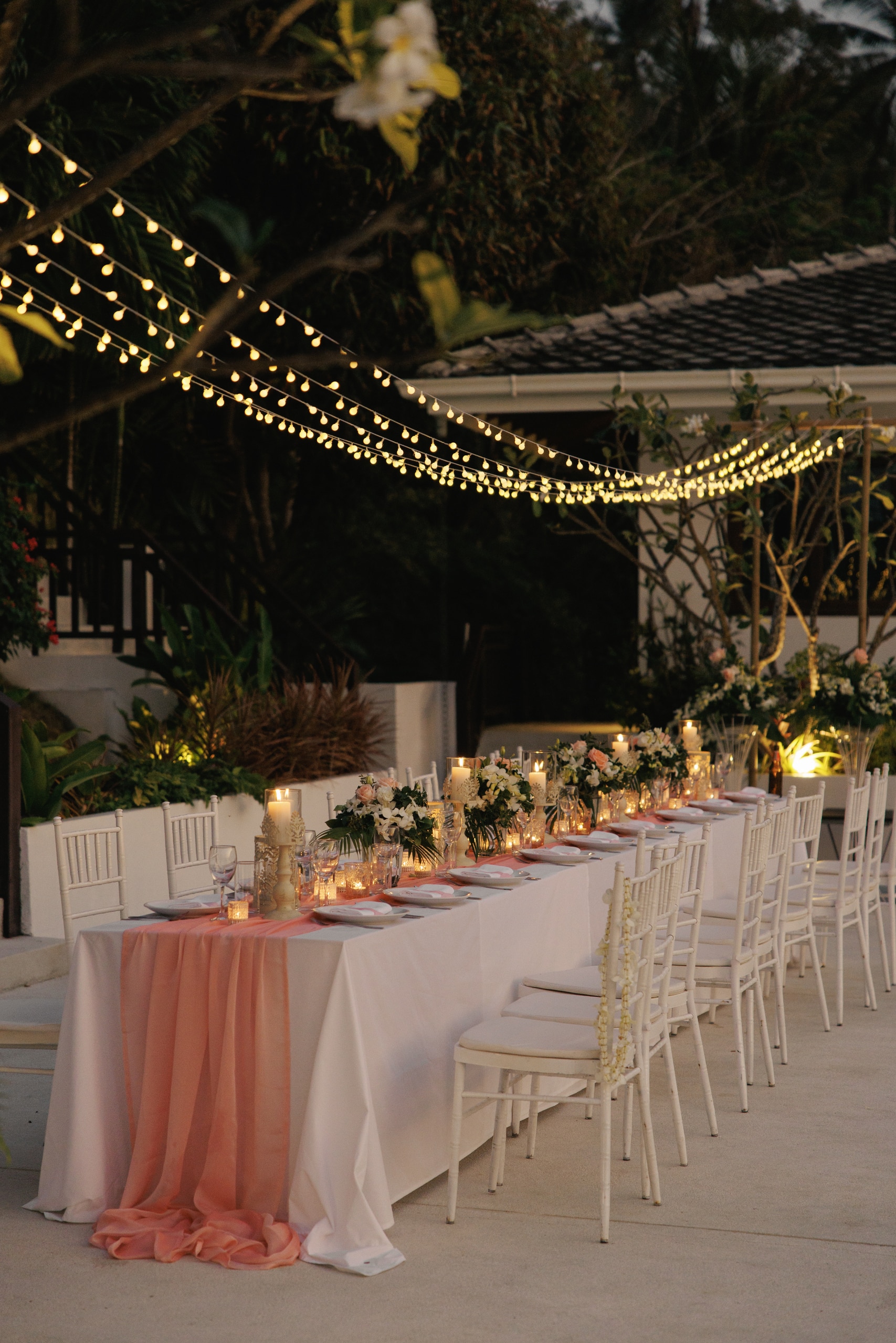 wedding dinner decoration