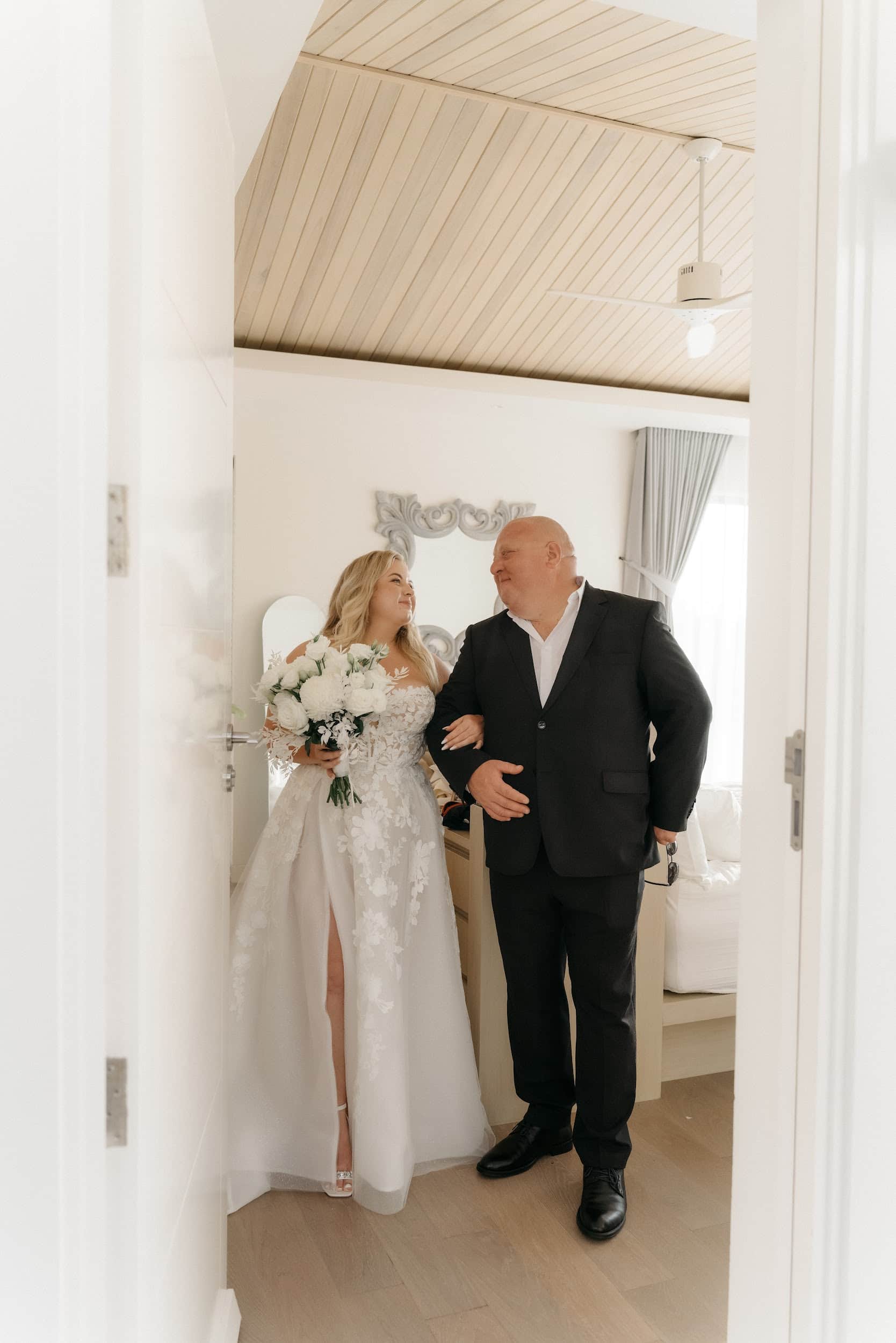 wedding ceremony bride entry