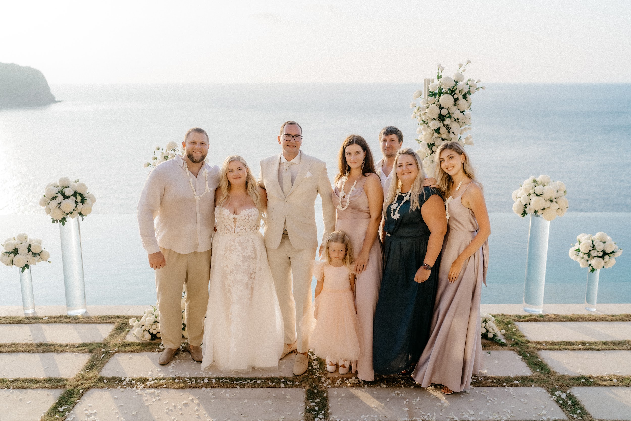 wedding family picture