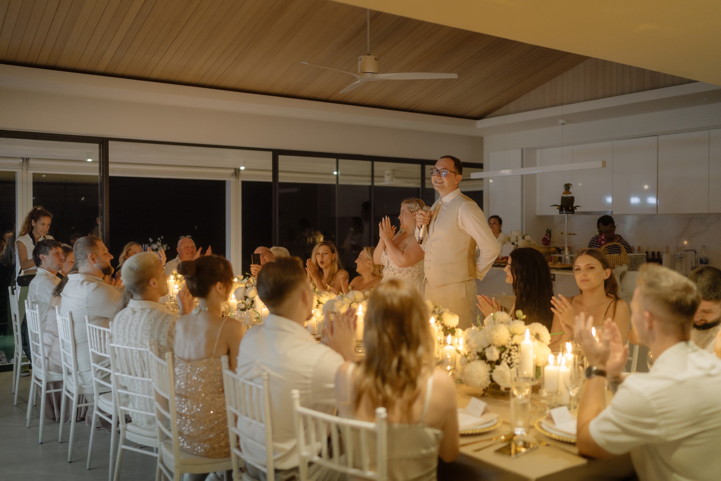 wedding dinner couple speech